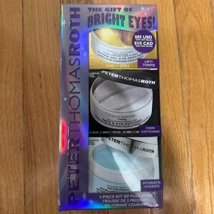 Peter Thomas Roth Bright Eyes Patches Kit 3 Piece Holiday Gift Set